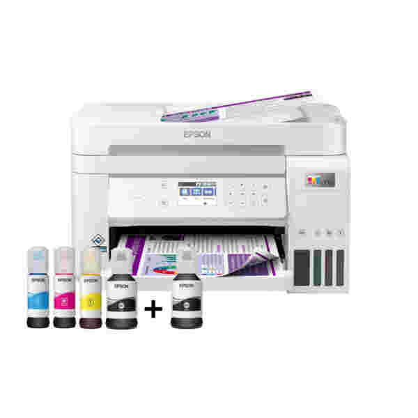 Tiskalnik Brizgalni Barvni Multifunkcijski Epson EcoTank ITS L6276 A4/tiskanje/skeniranje/kopiranje/duplex/LAN/Wi-Fi (C11CJ61406)