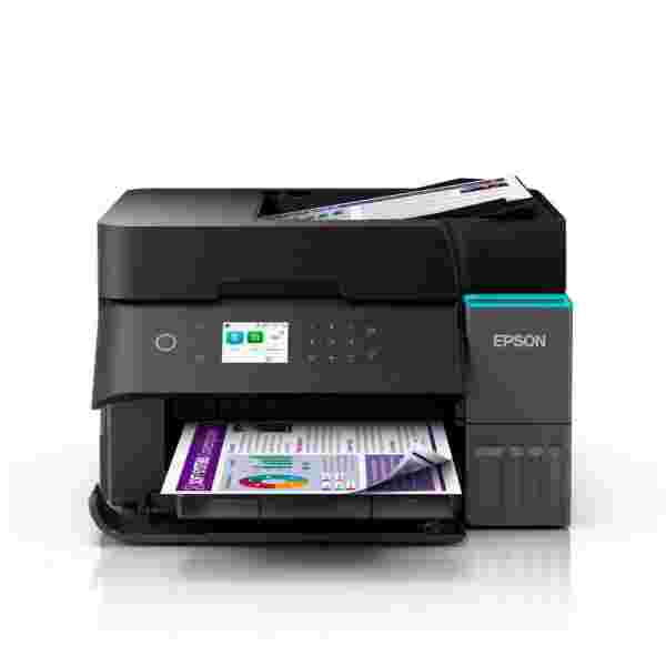 Tiskalnik multifunkcijski brizgalni barvni Epson L6370 A4 duplex tisk duplex skeniranje USB LAN WiFi 20ppm (C11CL43403)