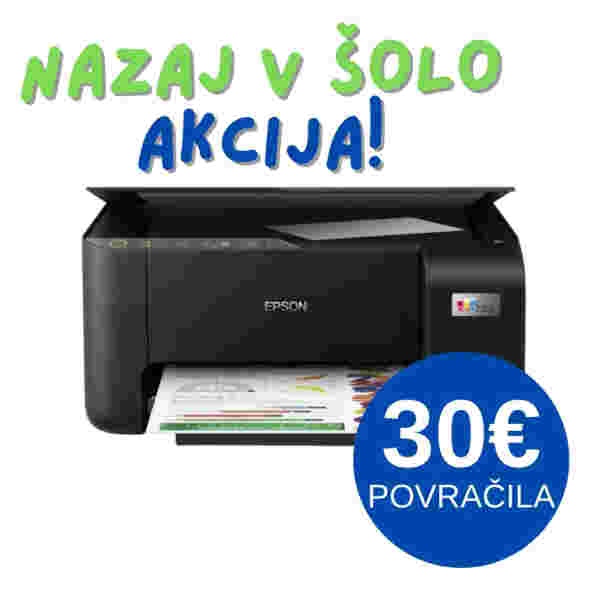Tiskalnik Brizgalni Barvni Multifunkcijski Epson EcoTank ITS L3270 A4/tiskanje/skeniranje/kopiranje/USB/Wi-FI