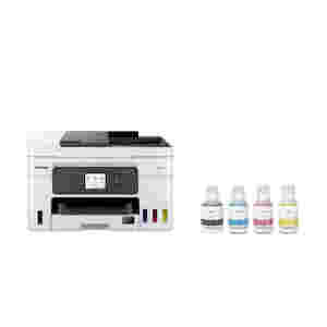 Tiskalnik multifunkcijski brizgalni barvni Canon Maxify GX4040 A4 duplex tisk enostransko skeniranje faks USB LAN WiFi 30ppm (5779C009AA)