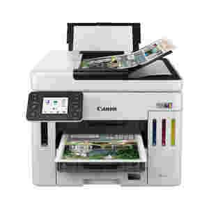Tiskalnik multifunkcijski brizgalni barvni Canon Maxify GX7140 A4 duplex tisk duplex skeniranje USB LAN WiFi 20ppm (6880C009AA)