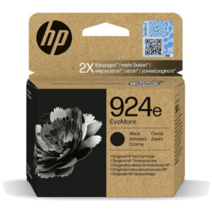 HP 4K0V0NE 924e EvoMore črna originalna kartuša