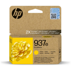 HP 4S6W8NE 937e EvoMore rumena originalna kartuša